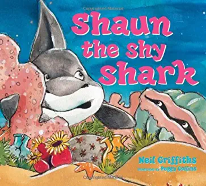 Shaun the Shy Shark - So shy, that sight of a jellyfish made him wobble (Age 3+) Without DVD