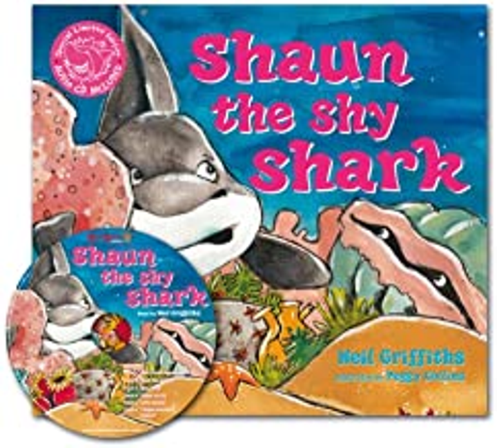 Shaun the Shy Shark - So shy, that sight of a jellyfish made him wobble (Age 3+) With DVD