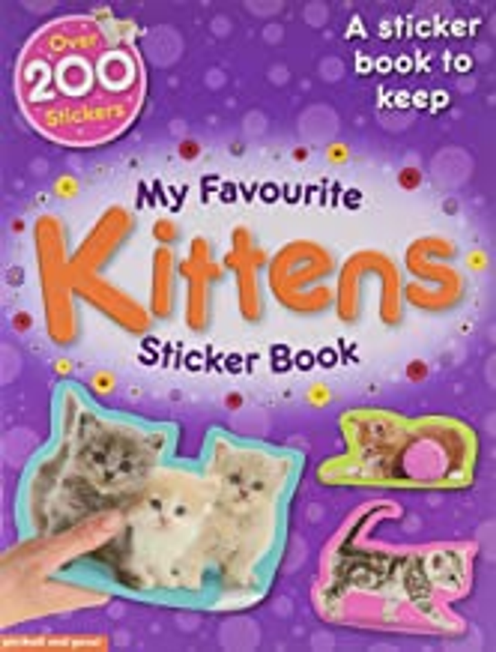 My Favourite Kittens Sticker Book (Age 5+)