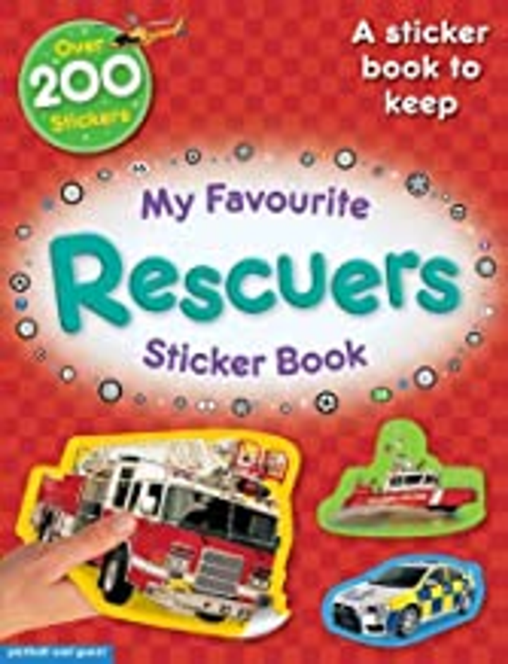 My Favourite Rescuers Sticker Book: Make your own book to keep - (Age 5+)