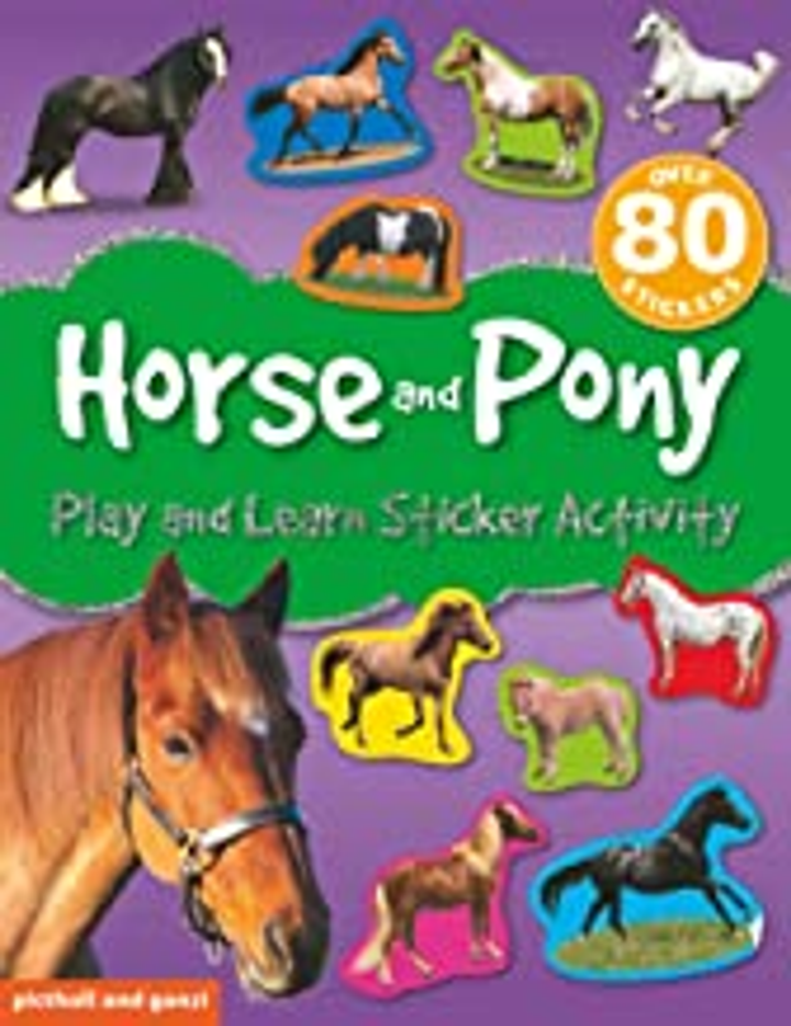 Play and Learn Sticker Activity - Horse and Pony (Age 3+)