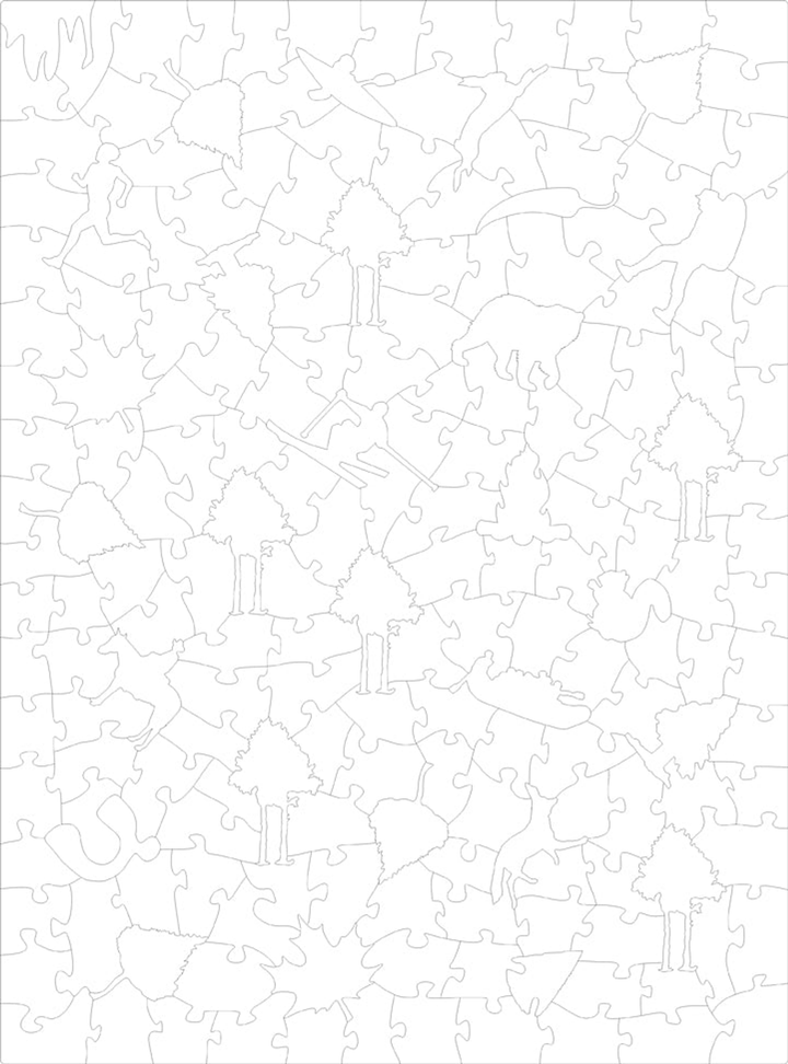 Aspen Near Lime Creek Puzzle Large - 16"x22" Standard - 2