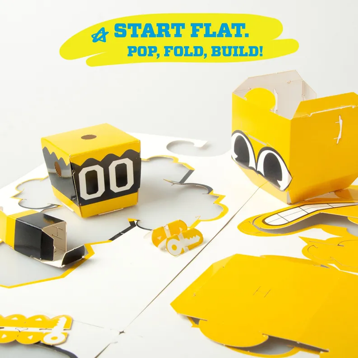 CUBLES U of Iowa Herky 3D Paperboard Constructable | Build-Your-Own, Ages 6 and Up 100% Recyclable - 5