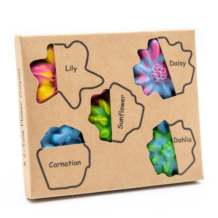 Flower Crayon Set Solid color - 3