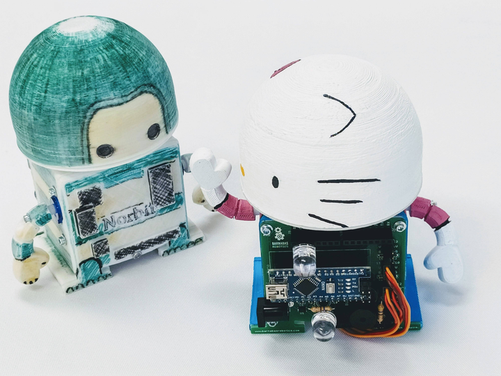 Barnabas-Bot: Arduino-Compatible 3-D Printed Robot Kit (Ages 9-12) - 4