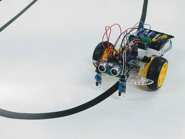 Barnabas Rover: Arduino-Compatible 2WD DC Motor Car Kit