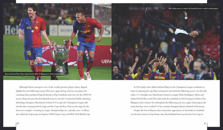 Soccer Champions Series Hardcover Soccer Champions: FC Barcelona - 3