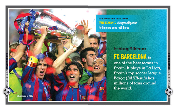 Soccer Stars Series Hardcover Soccer Stars: FC Barcelona - 2