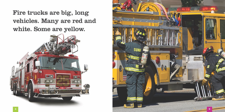 Seedlings Series Hardcover Seedlings: Fire Trucks - 2