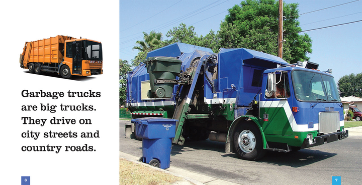 Seedlings Series Hardcover Seedlings: Garbage Trucks - 2