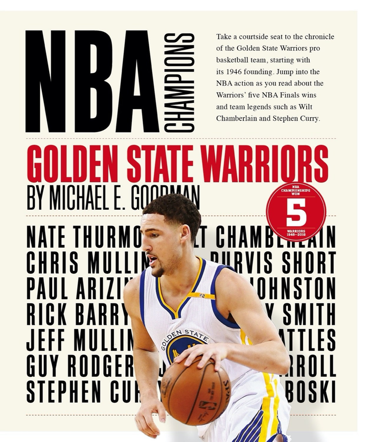 NBA Champions Series Hardcover NBA Champions: Golden State Warriors