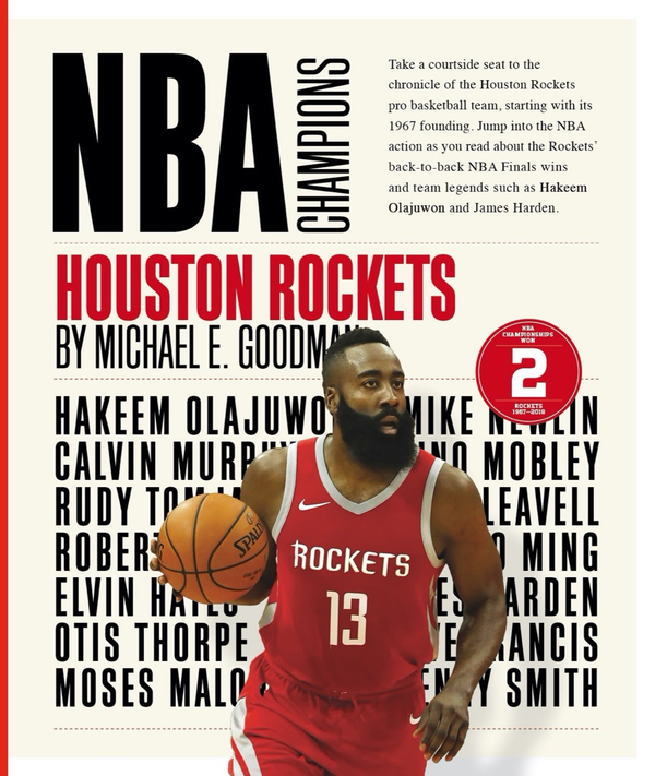 NBA Champions Series Hardcover NBA Champions: Houston Rockets