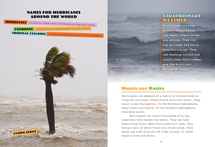 X-Books Series Paperback X-Books: Weather: Hurricanes - 2