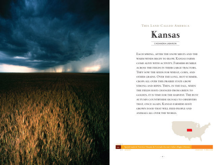 This Land Called America Series Hardcover This Land Called America: Kansas - 2