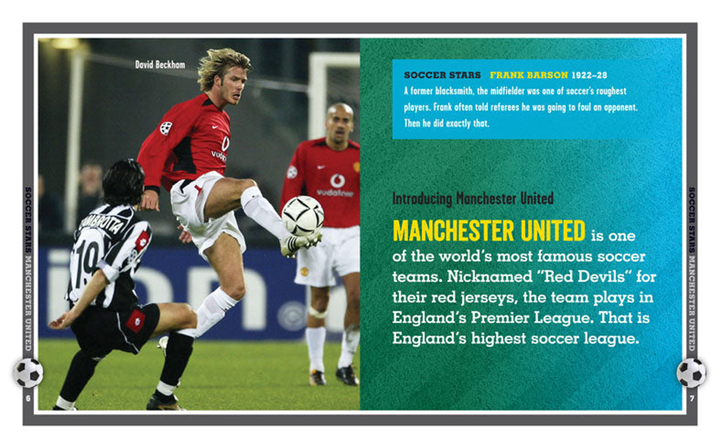 Soccer Stars Series Hardcover Soccer Stars: Manchester United - 2