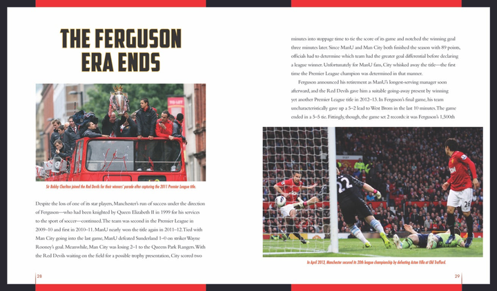 Soccer Champions Series Hardcover Soccer Champions: Manchester United - 3