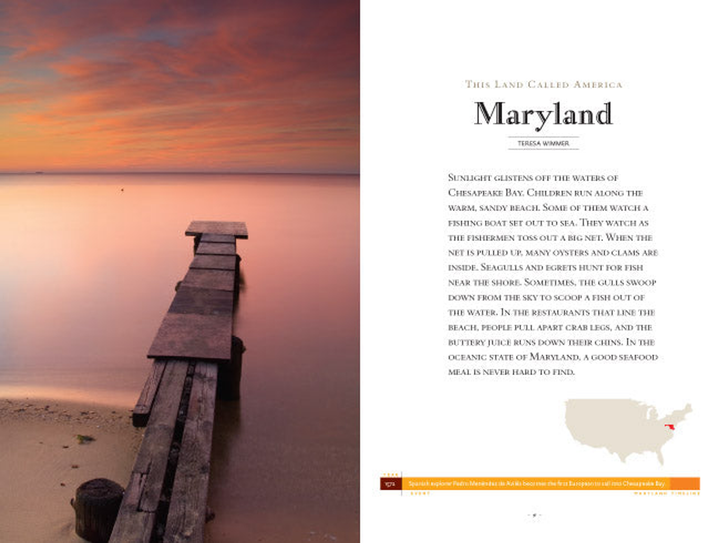 This Land Called America Series Hardcover This Land Called America: Maryland - 2