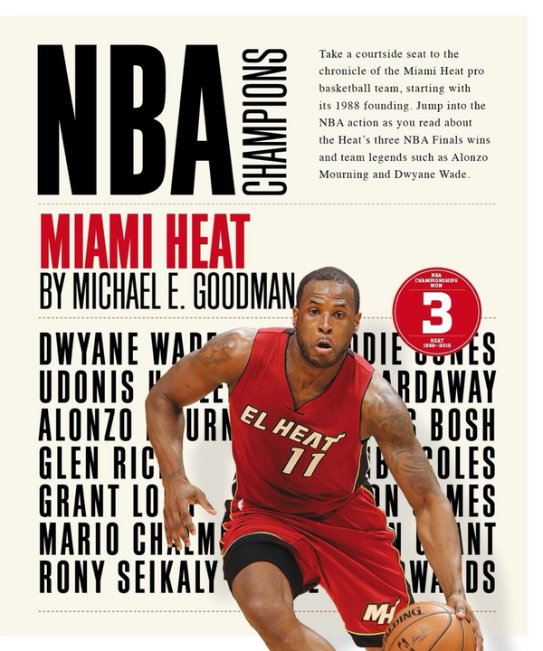 NBA Champions Series Hardcover NBA Champions: Miami Heat