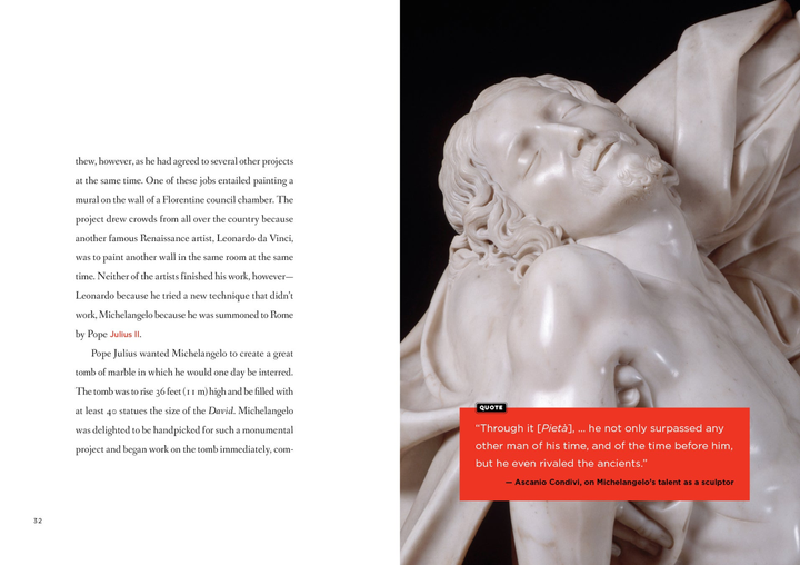 Odysseys in Artistry Series Hardcover Odysseys in Artistry: Michelangelo - 2