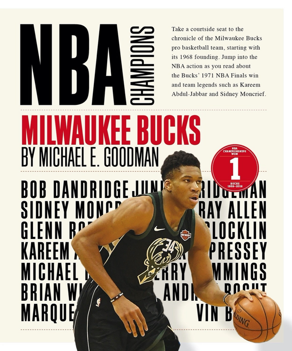 NBA Champions Series Hardcover NBA Champions: Milwaukee Bucks