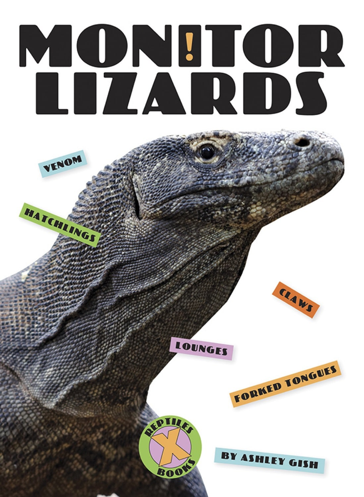 X-Books Series Hardcover X-Books: Reptiles: Monitor Lizards