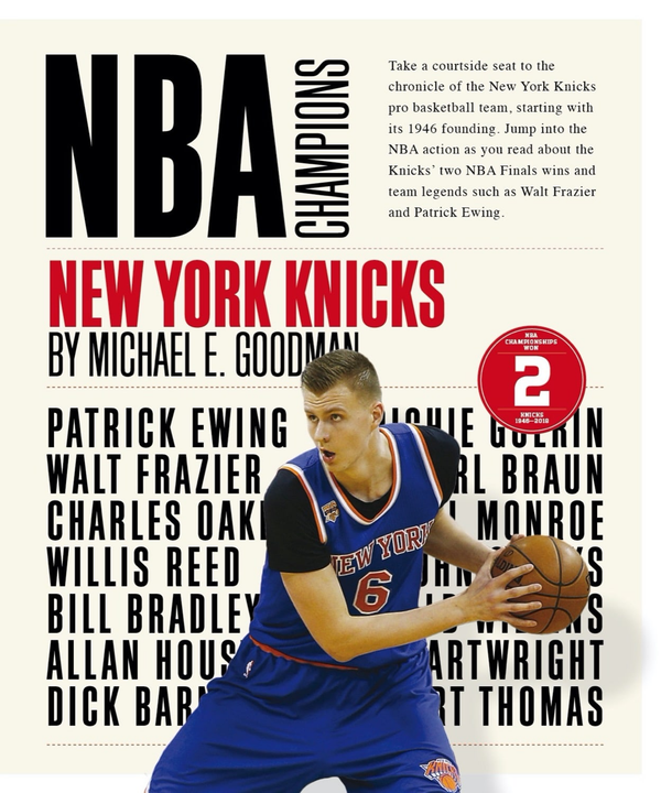 NBA Champions Series Hardcover NBA Champions: New York Knicks