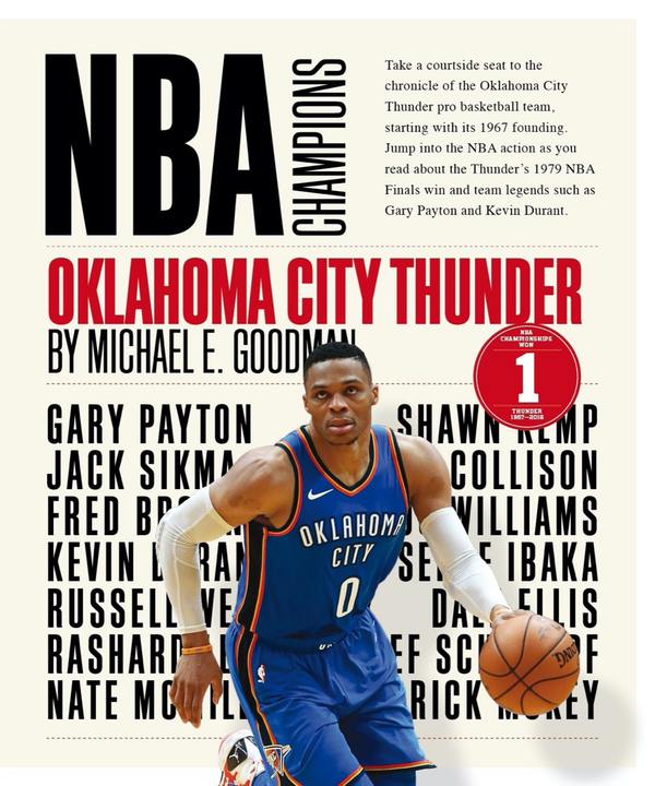 NBA Champions Series Hardcover NBA Champions: Oklahoma City Thunder