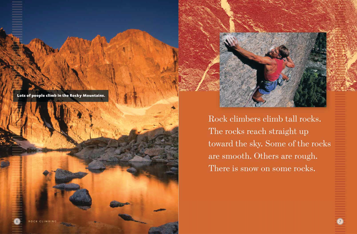 Active Sports Series Hardcover Active Sports: Rock Climbing - 2