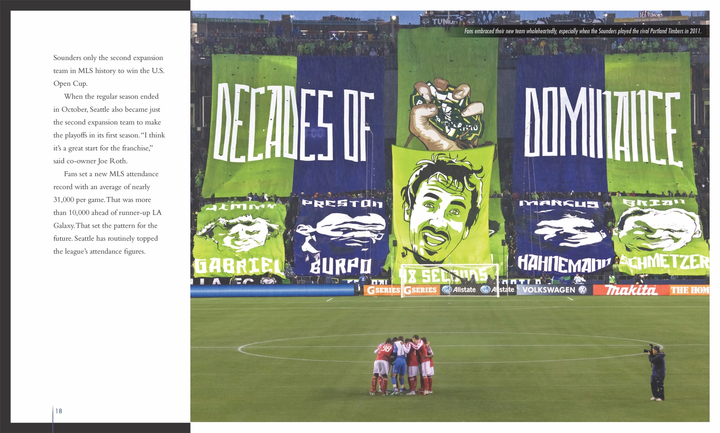 Soccer Champions Series Hardcover Soccer Champions: Seattle Sounders FC - 2