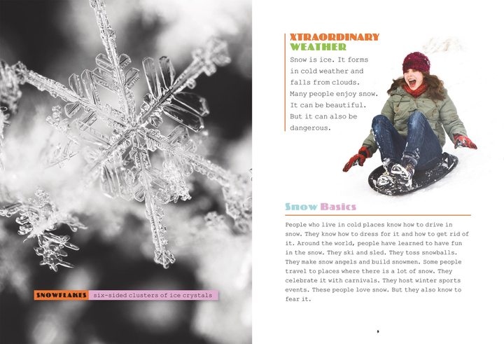 X-Books Series Hardcover X-Books: Weather: Snow - 2