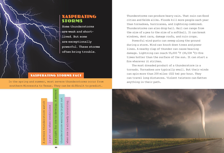 X-Books Series Paperback X-Books: Weather: Thunderstorms - 3