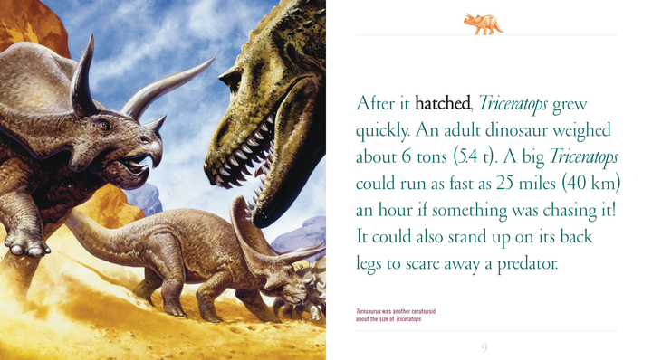 When Dinosaurs Lived Series Hardcover When Dinosaurs Lived: Tricertops - 2