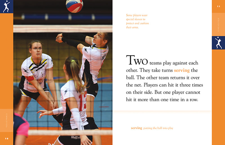 Amazing Sports Series Hardcover Amazing Sports: Volleyball - 2