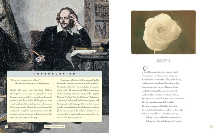 Voices in Poetry Series Hardcover Voices in Poetry: William Shakespeare - 3