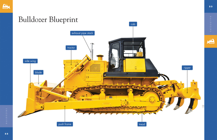 Amazing Machines Series Paperback Amazing Machines: Bulldozers - 2