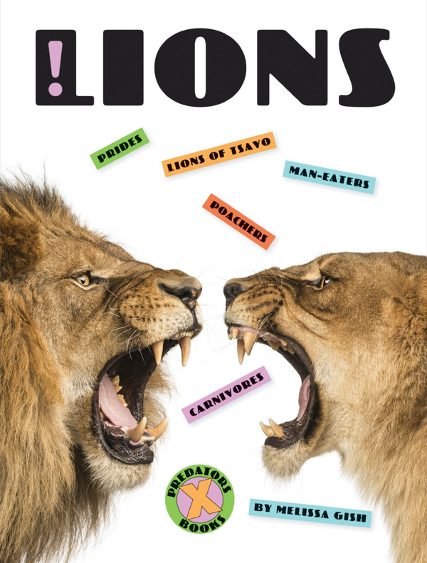 X-Books Series Paperback X-Books: Predators: Lions