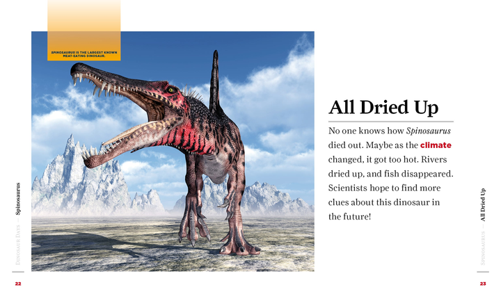 Dinosaur Days Series Paperback Dinosaur Days: Spinosaurus - 2