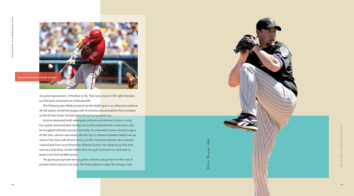 Creative Sports Series Hardcover Creative Sports: Arizona Diamondbacks - 4