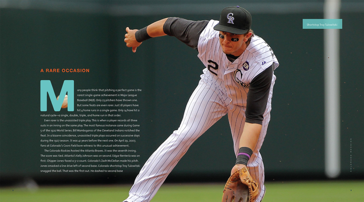 Creative Sports Series Hardcover Creative Sports: Colorado Rockies - 4