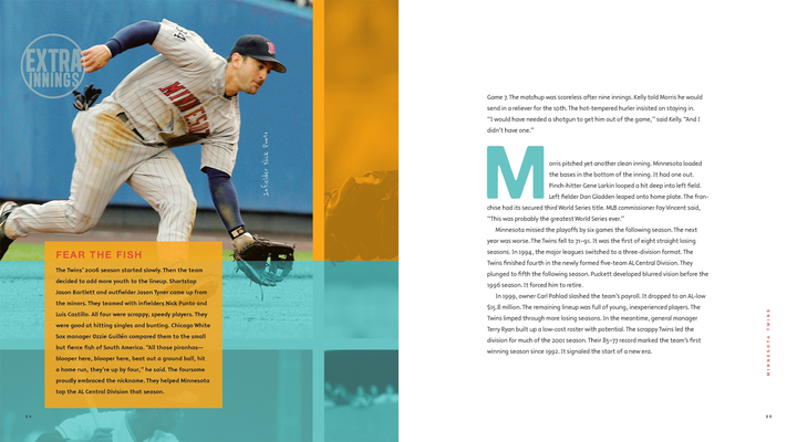 Creative Sports Series Hardcover Creative Sports: Minnesota Twins - 3