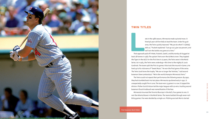 Creative Sports Series Hardcover Creative Sports: Minnesota Twins - 4