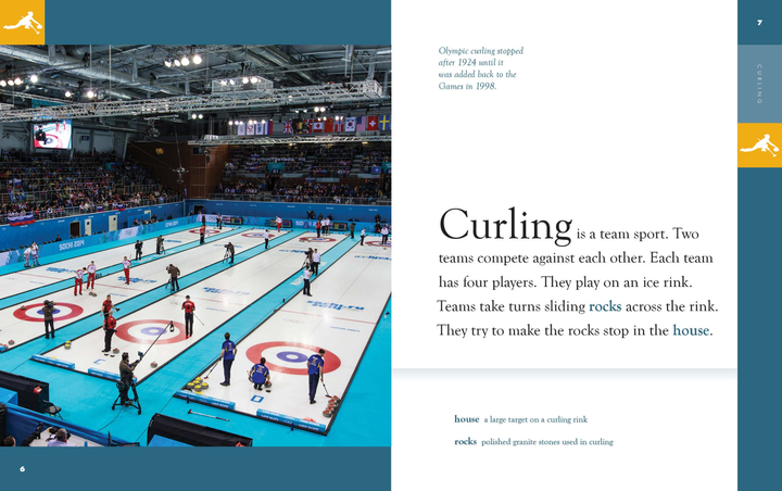 Amazing Winter Olympics Series Hardcover Amazing Winter Olympics: Curling - 2