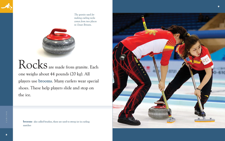 Amazing Winter Olympics Series Hardcover Amazing Winter Olympics: Curling - 3