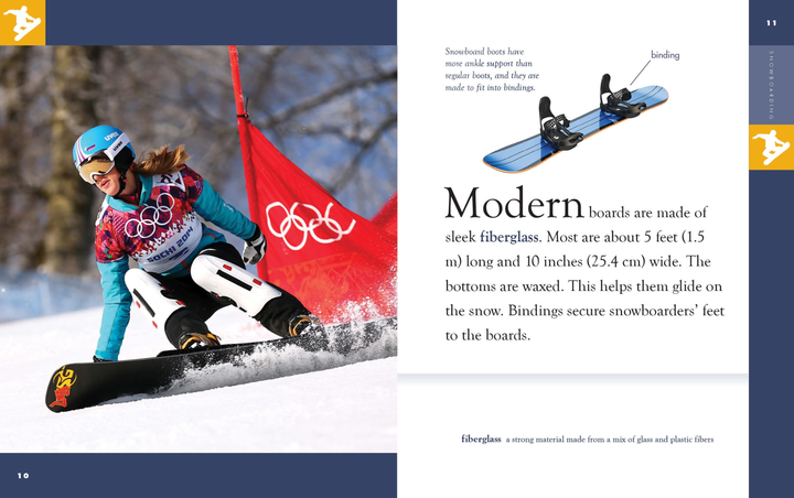 Amazing Winter Olympics Series Paperback Amazing Winter Olympics: Snowboarding - 3