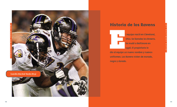 Creative Sports Series Hardcover Creative Sports: Campeones del Super Bowl: Los Baltimore Ravens (2023) - 2