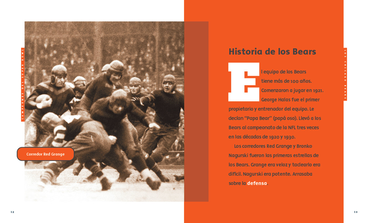 Creative Sports Series Hardcover Creative Sports: Campeones del Super Bowl: Los Chicago Bears (2023) - 3