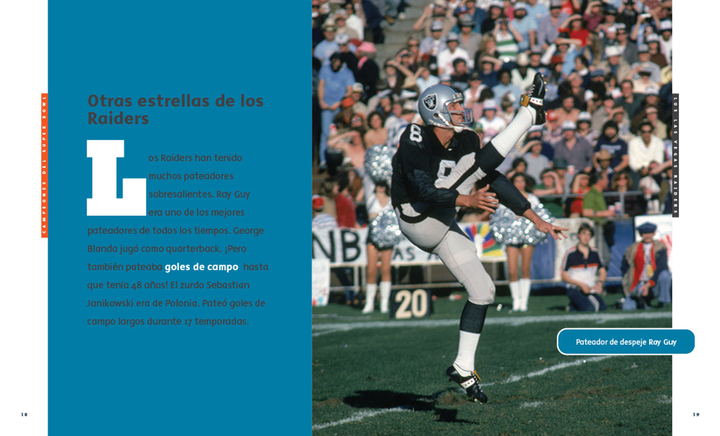 Creative Sports Series Hardcover Creative Sports: Campeones del Super Bowl: Los Las Vegas Raiders (2023) - 3