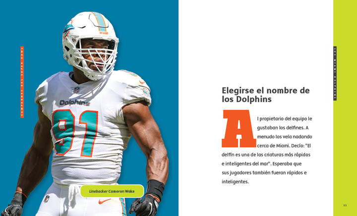 Creative Sports Series Hardcover Creative Sports: Campeones del Super Bowl: Los Miami Dolphins (2023) - 3