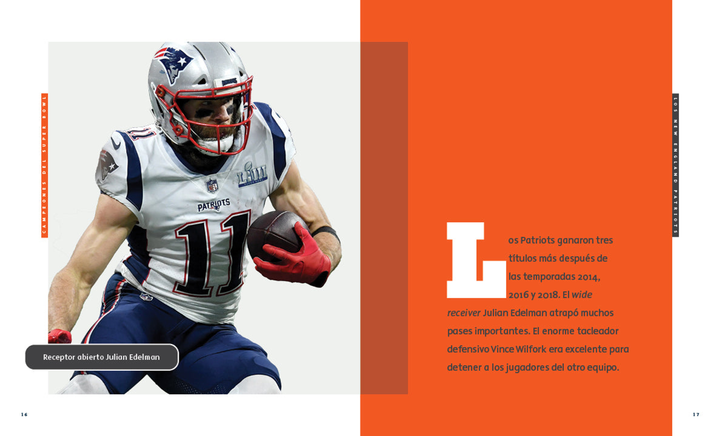 Creative Sports Series Hardcover Creative Sports: Campeones del Super Bowl: Los New England Patriots (2023) - 2