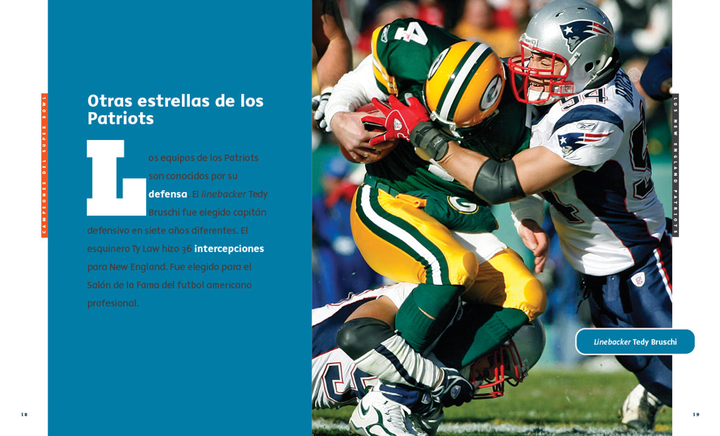 Creative Sports Series Paperback Creative Sports: Campeones del Super Bowl: Los New England Patriots (2023) - 3